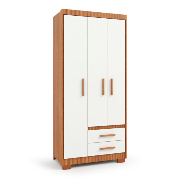 Ropero Placard 3 puertas 2 Cajones Primacy