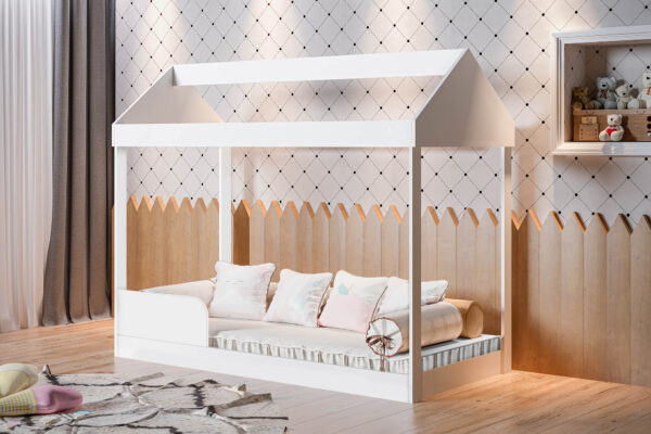 Mini Cama Casita Montessori Dakota - Imagen 2